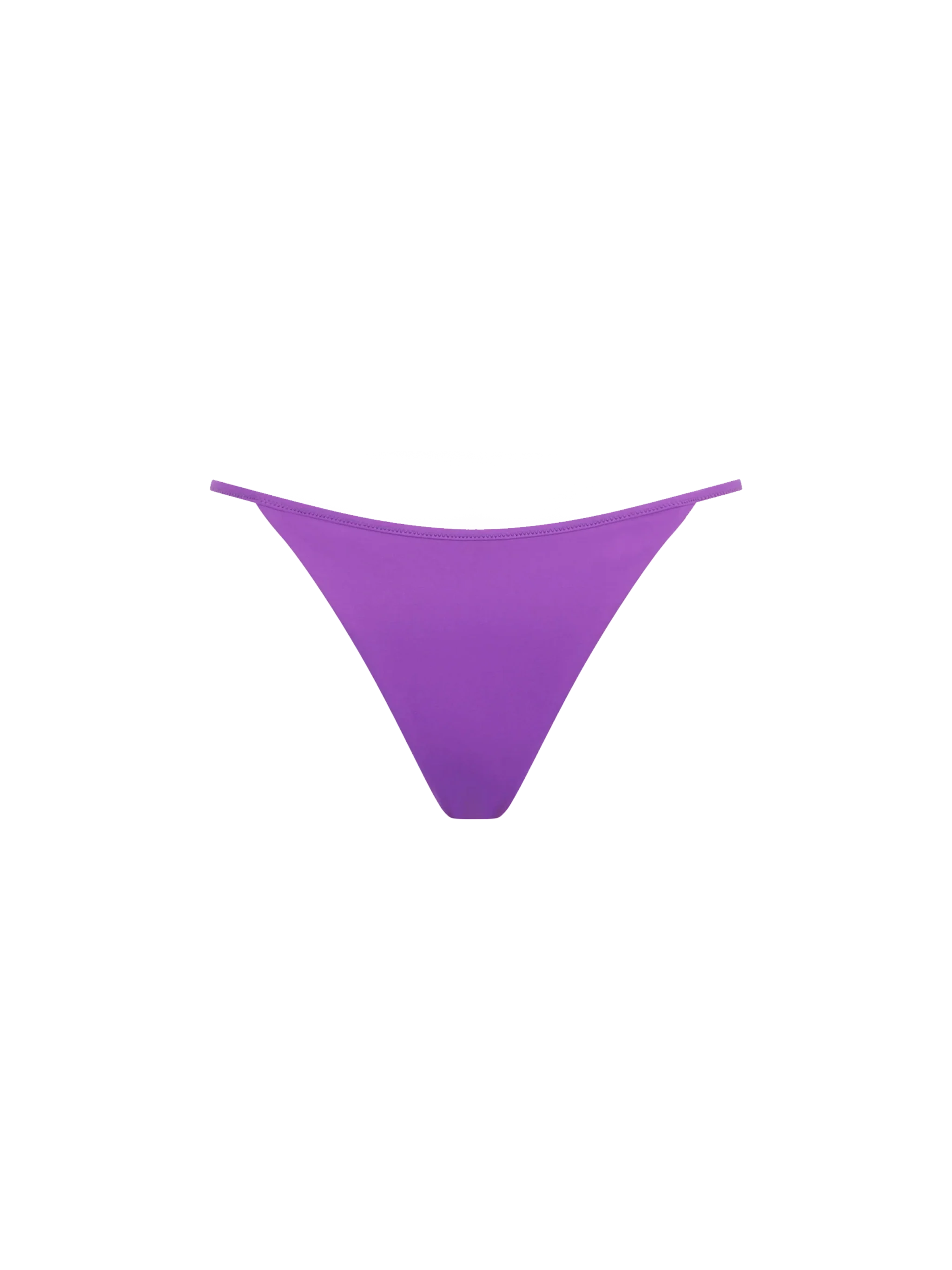 Braguita de baño morada con tacón para mujer