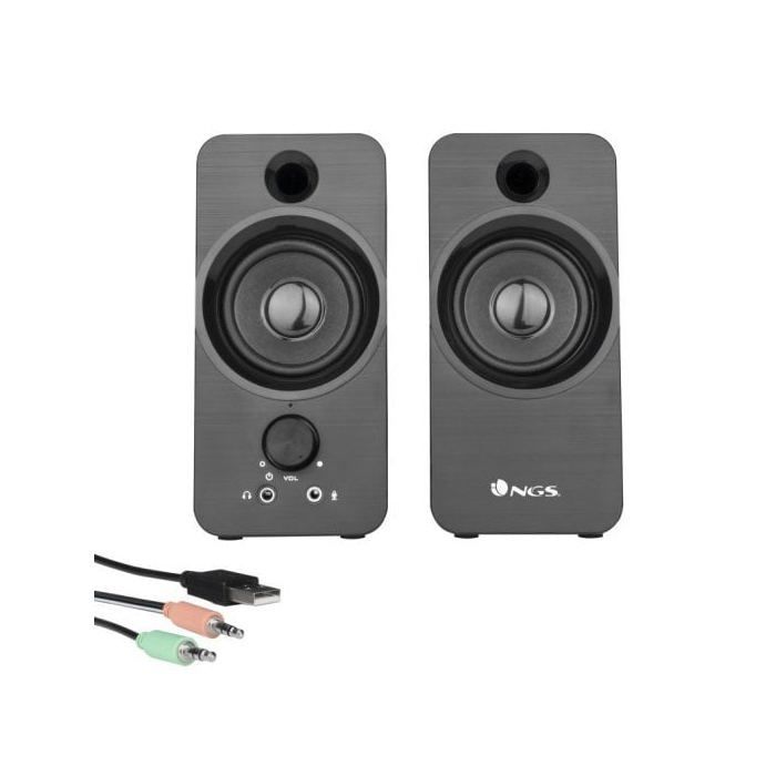 Tragbarer Lautsprecher – NGS – SB350 – Tragbare Dockingstation – Schwarz