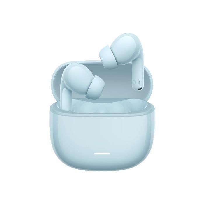 Auriculares intrauditivos inalámbricos Bluetooth XIAOMI REDMI Buds 8 Lite azules, con reducción activa de ruido de 42 dB.