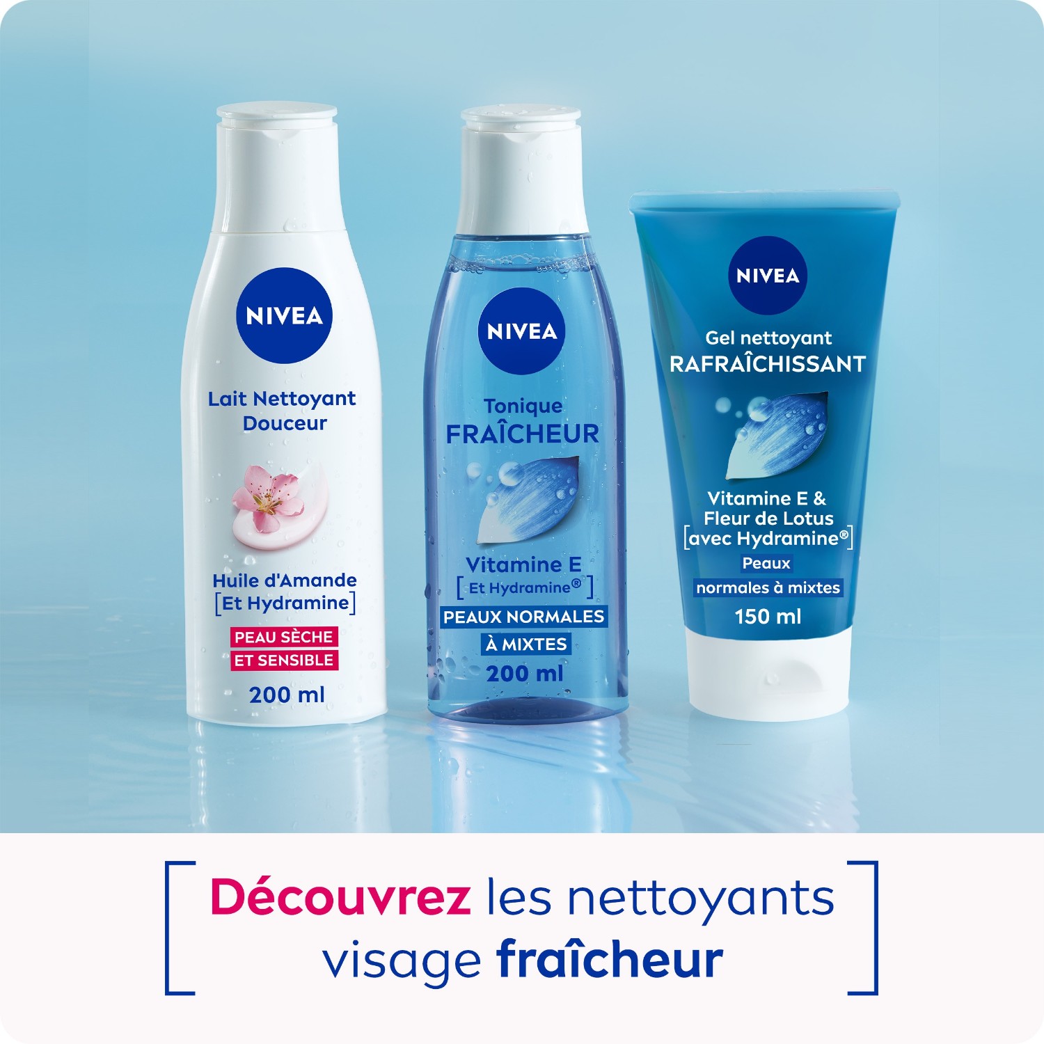 NIVEA Lotion tonique Fraîcheur Lotus sacré