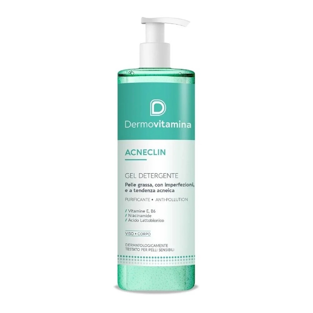 DERMOVITAMINA Dermovitamina Acneclin gel za čišćenje 400 ml Čišćenje, protiv onečišćenja