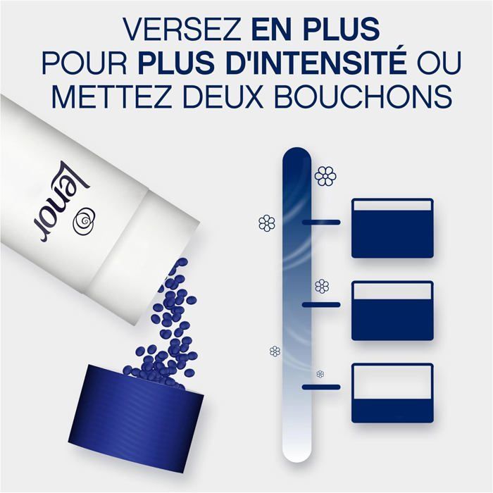 Parfum de Linge en Perles pour Lessive, 35 Lavages, Ambre et Orchidée, Fraîcheur Non-stop jusqu'à 12 Semaines de Stockage