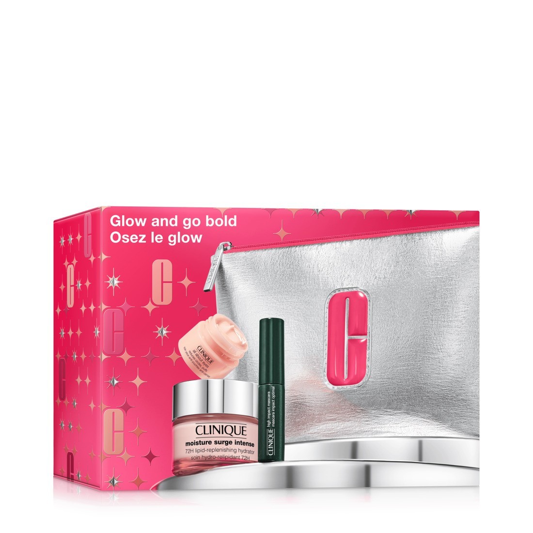 Set per la cura del viso Clinique Moisture Surge™ Glow and Go Bold – 1 pezzo