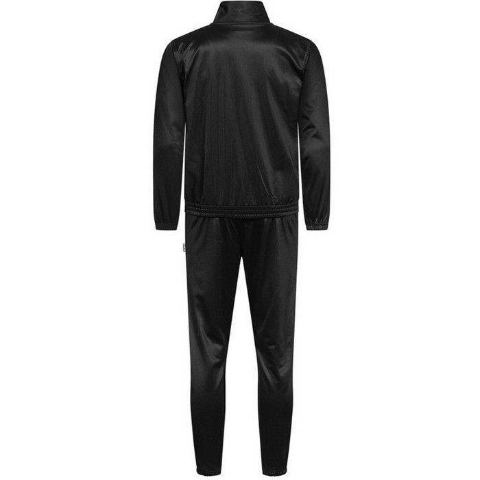 Completo da jogging da uomo - LOTTO - Nero - Giacca e pantaloni - 100% poliestere - Traspirante