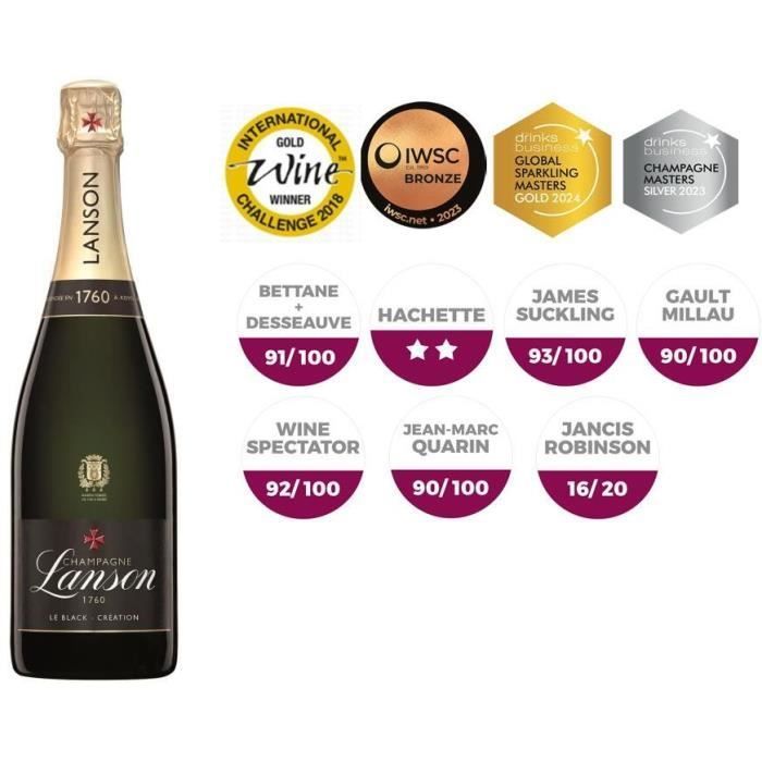 Lanson Le Black Création Champagne - Brut 75 cl