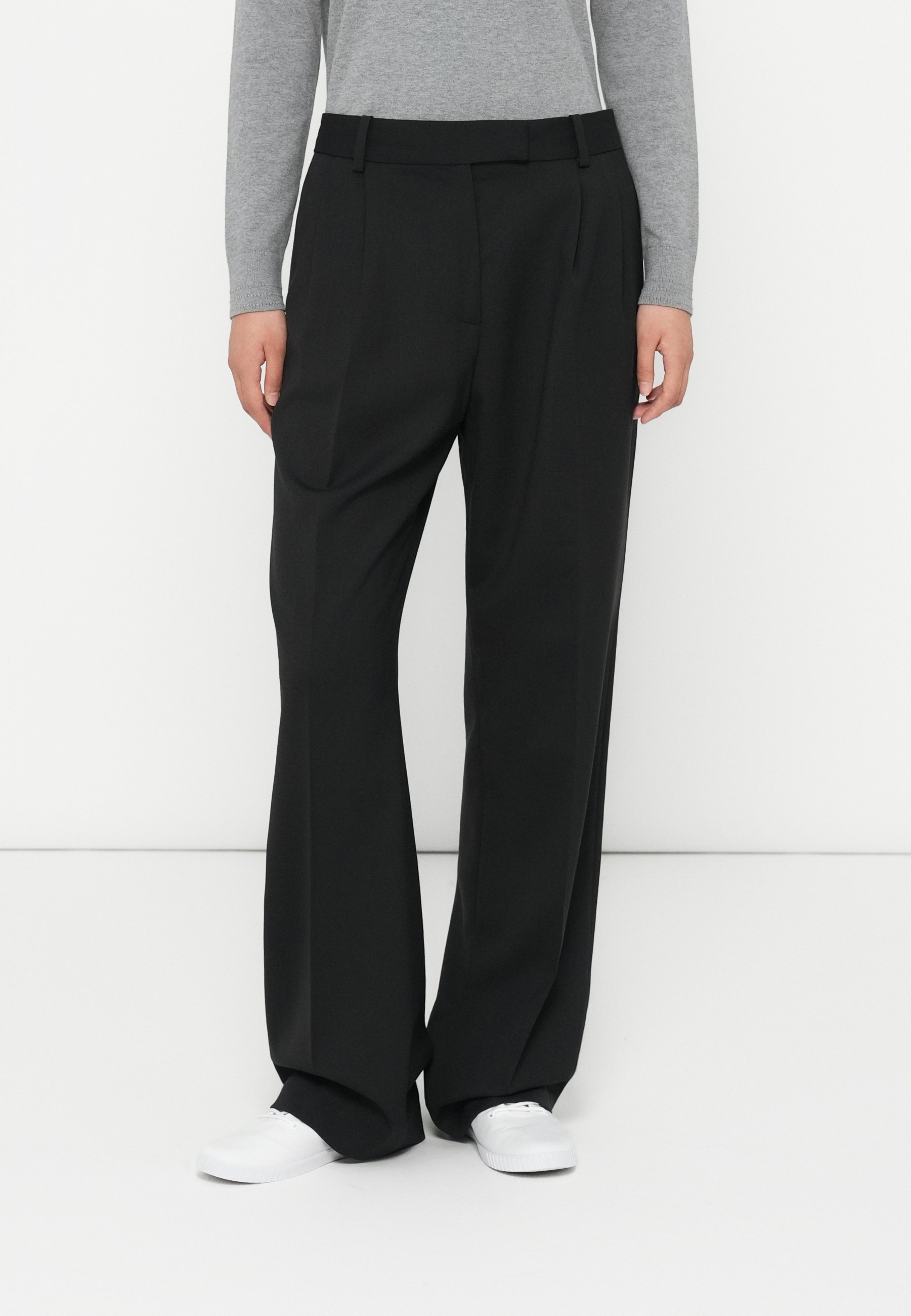 Tommy Hilfiger TIMELESS PANT - Broek - zwart
