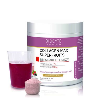 Colágeno en polvo Biocyte sabor a frutas Collagen Max 260 g