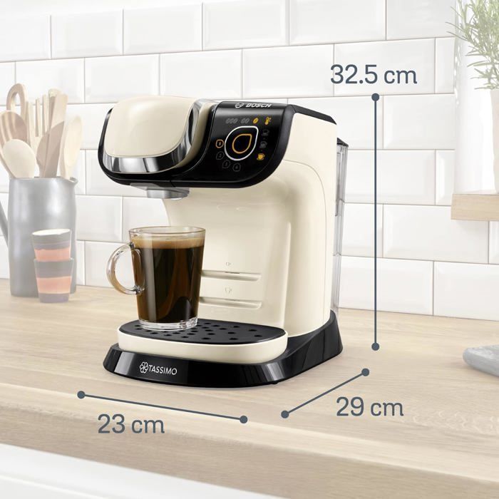 SVATV pod coffee machine - Tassimo My Way - Over 40 drinks - OneTouch - Drink customization