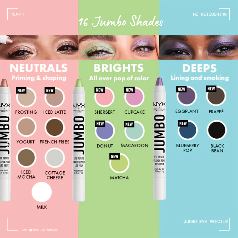 Lápis Jumbo para Olhos NYX Professional Makeup