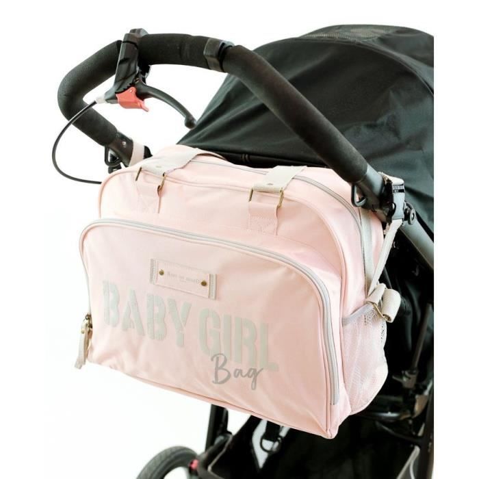 Sac à langer BABY ON BOARD SIMPLY BABYBAG - Rose
