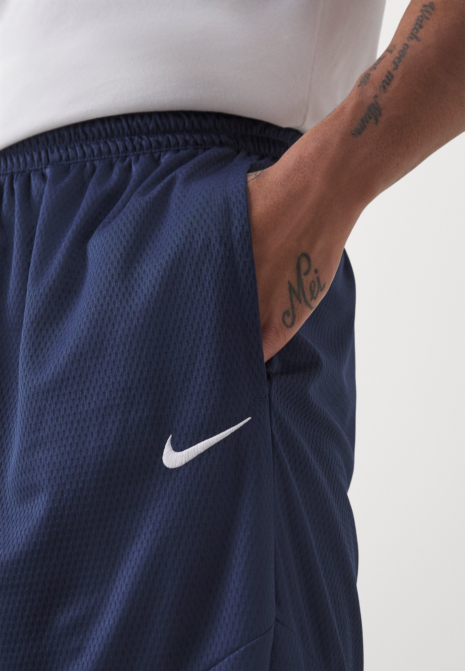 Nike Performance ICON 11IN SHORT – spodenki sportowe – granat/biel