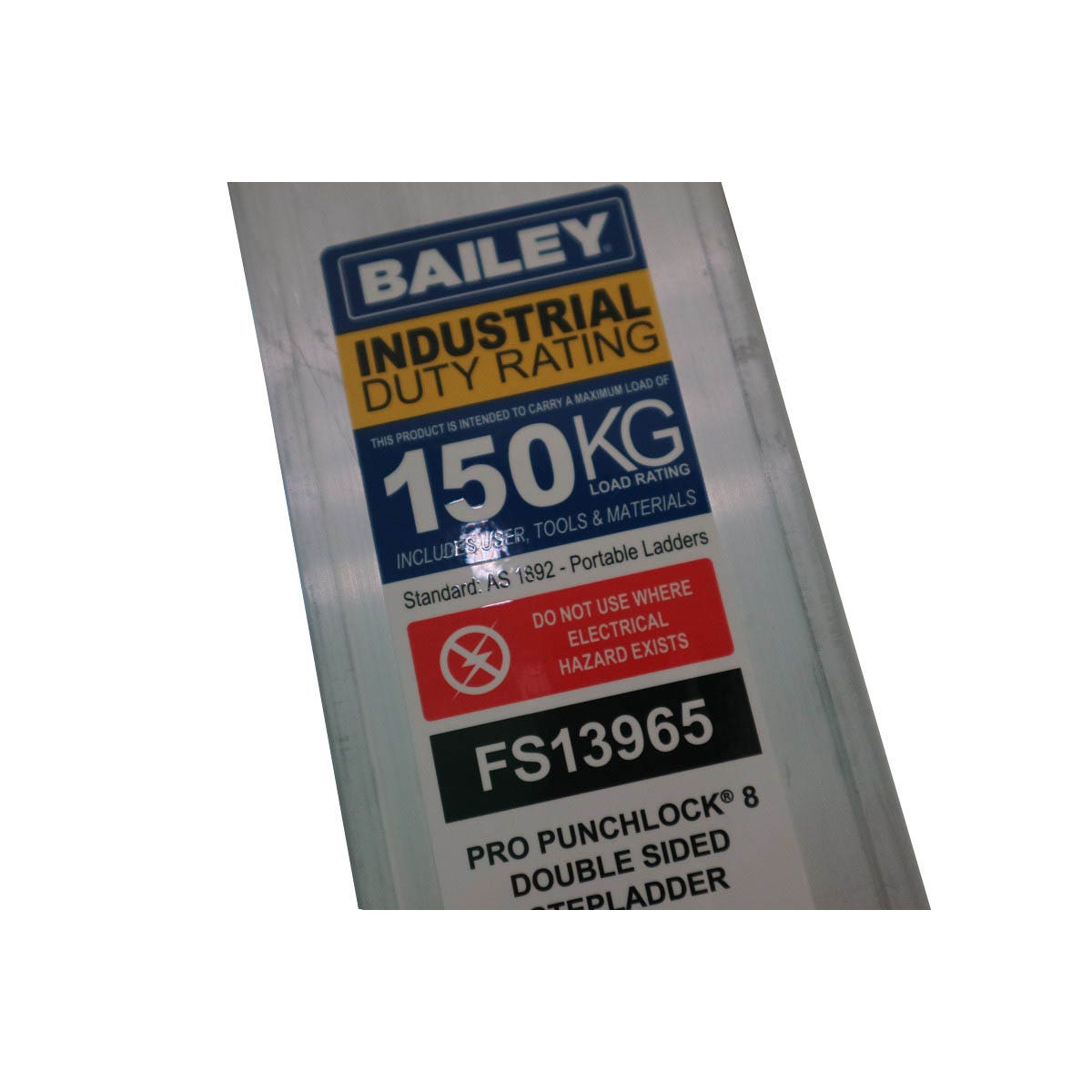 Σκάλα αλουμινίου διπλής όψης BAILEY Pro 8 FS13965