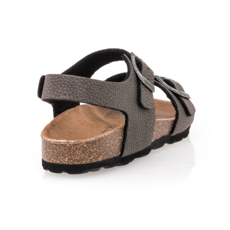 Sandalias marrones para niño / Zapatos de punta abierta