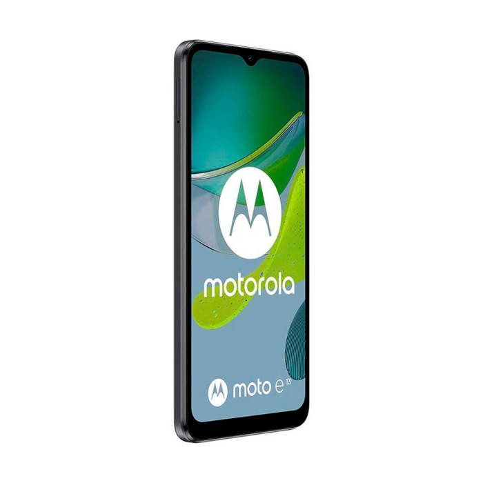Smartphone Motorola Moto E13 en color negro cósmico con pantalla HD+ de 6,5