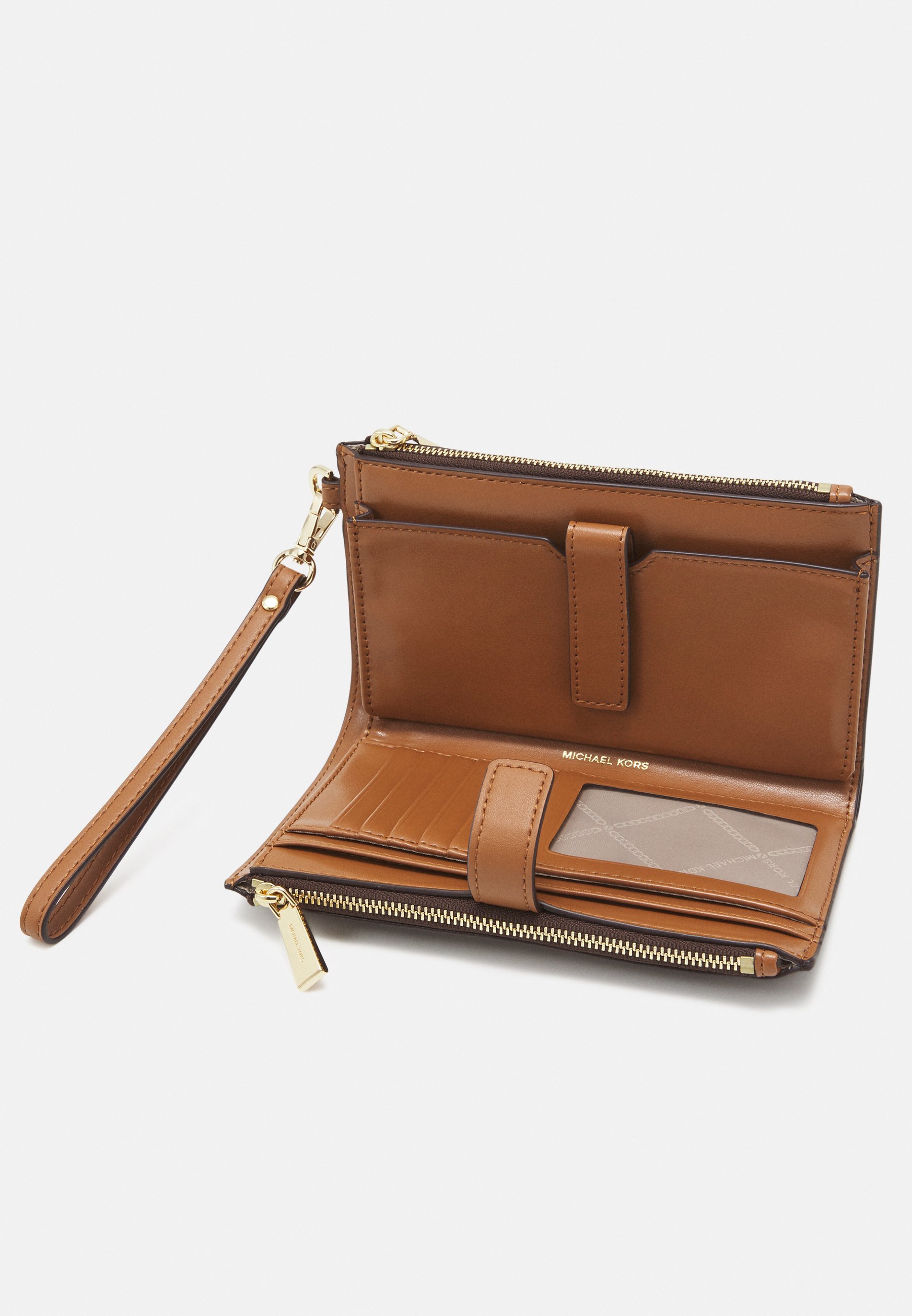MICHAEL Michael Kors JET SET POLSBANDJE - Portemonnee - bruin