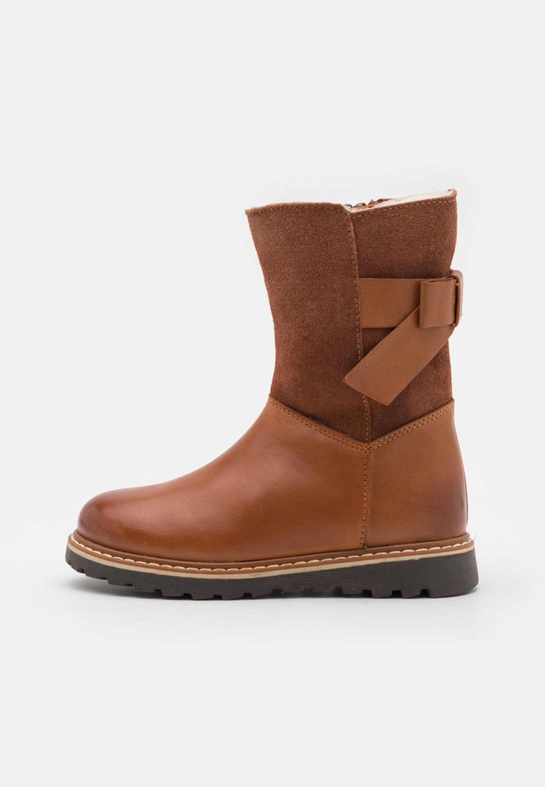 Friboo LEATHER - Laarzen - cognac