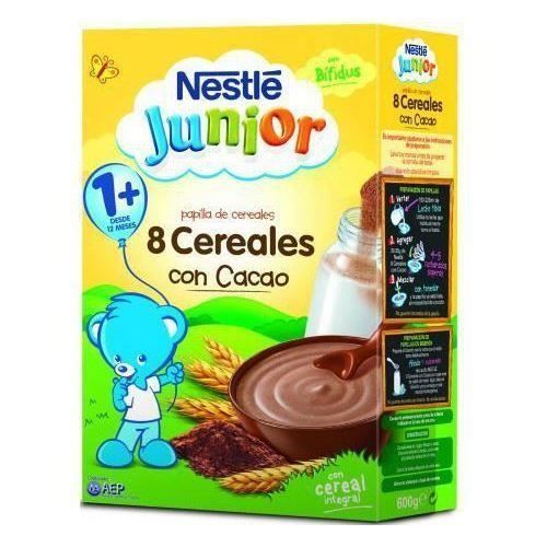 Porridge de 8 Céréales de Cacao  600 gr