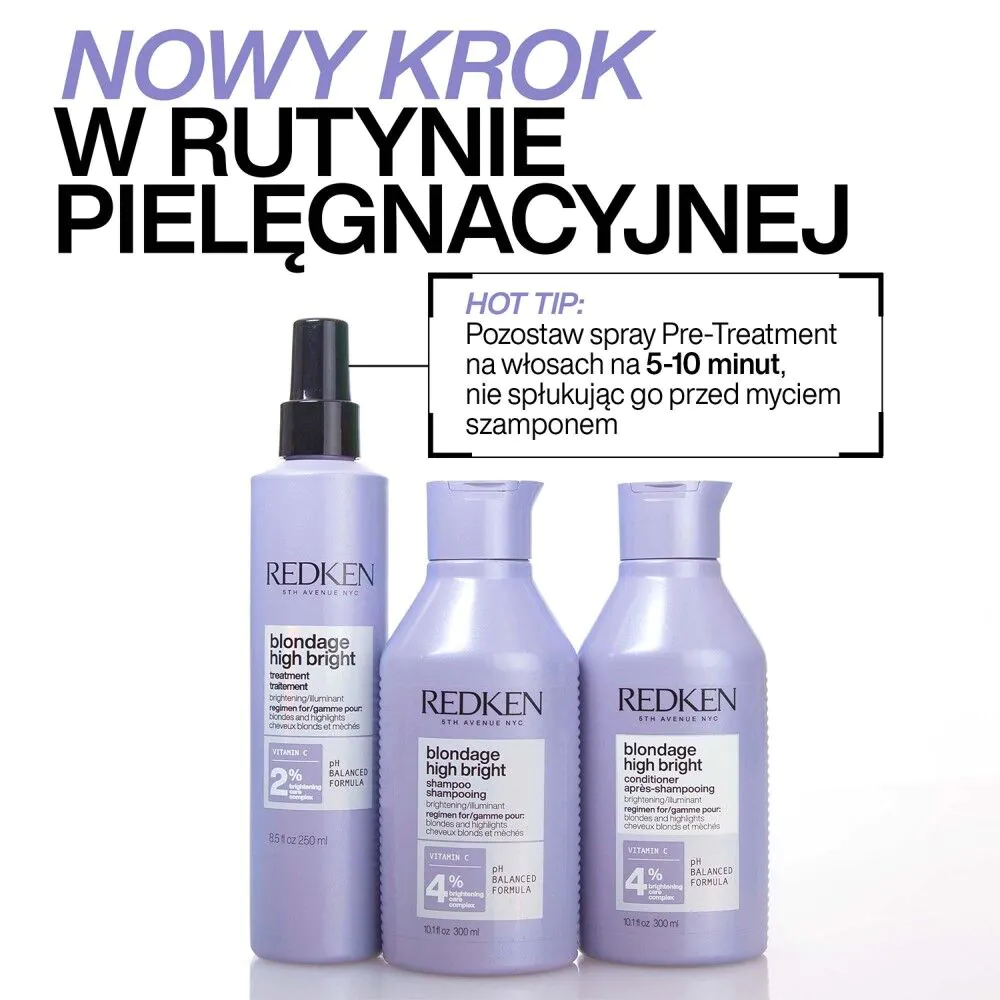 Redken Blondage High Bright Odżywka do włosów