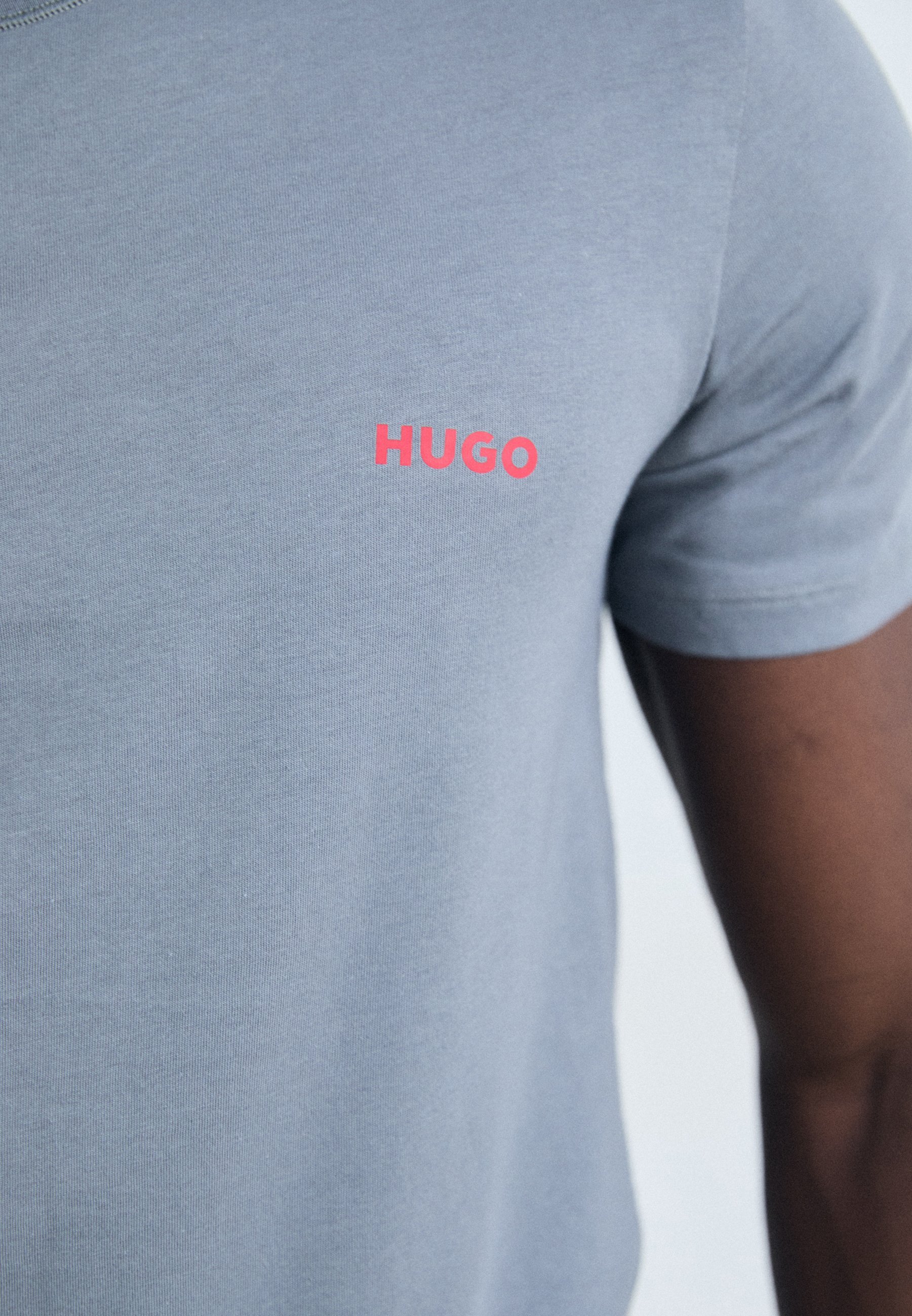 HUGO TRIPLET LOT DE 3 - Haut de pyjama - gris/bleu