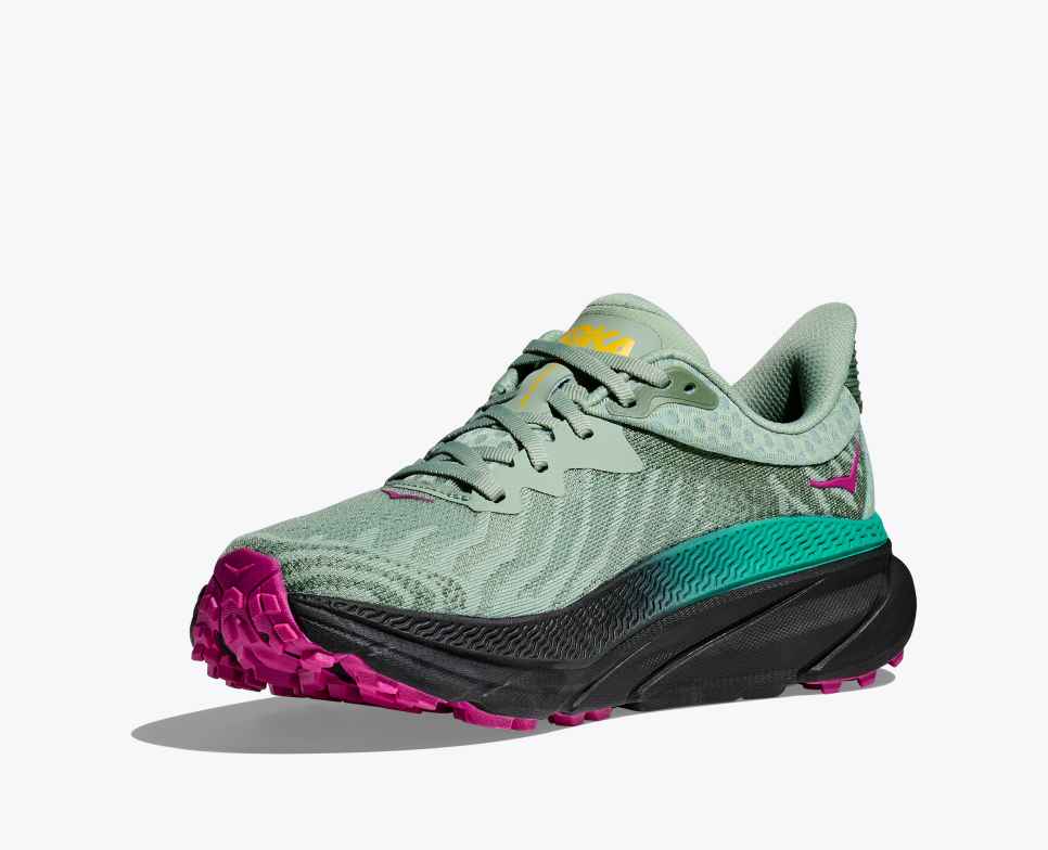 HOKA Challenger 7 Aloe Vera / Black