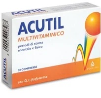 ACUTIL Acutil Multivitamínico 30 comprimidos revestidos por película Suplemento energético