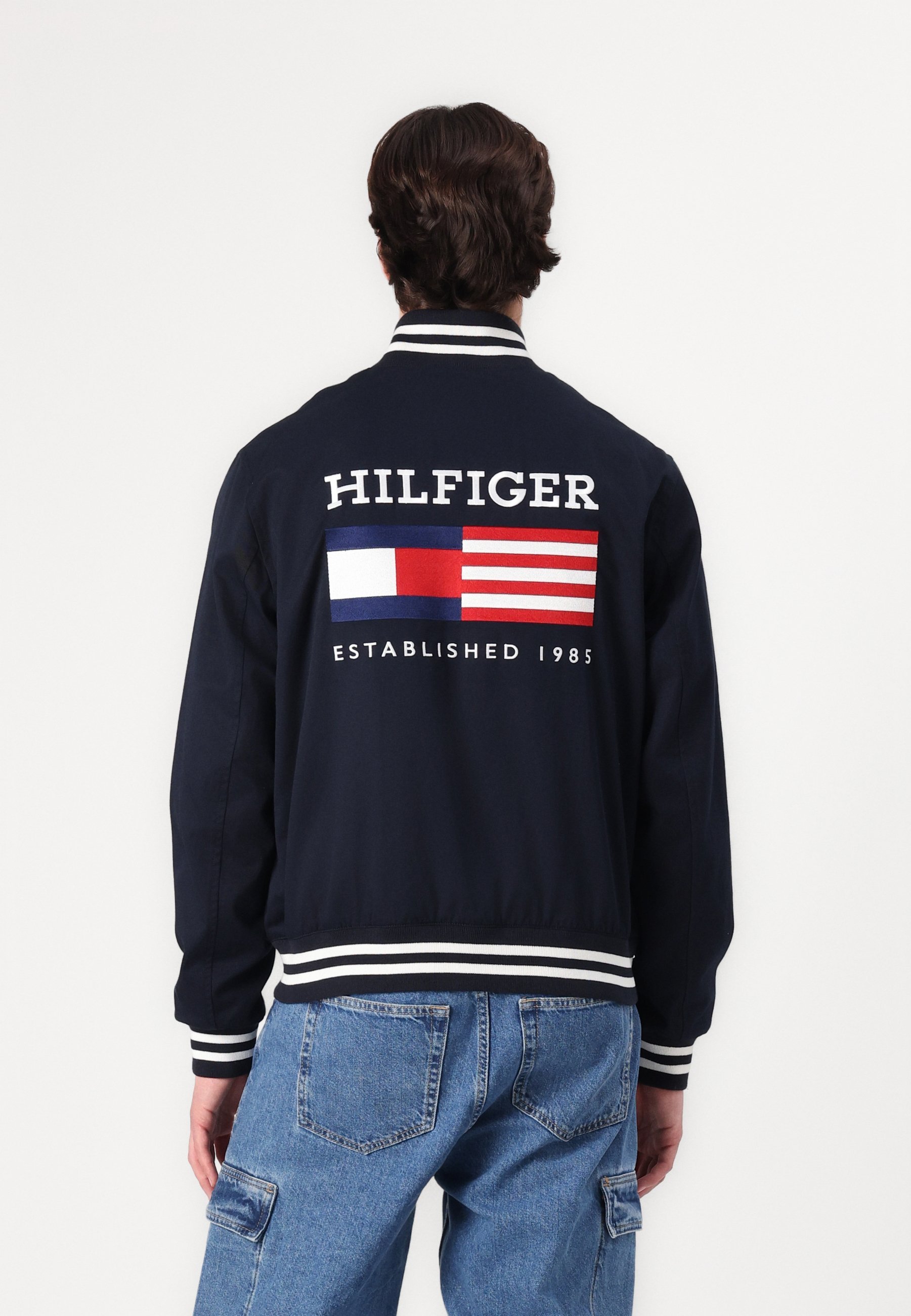 Tommy Hilfiger AMERICANA VARSITY JACKET UNISEX - Bomberjack - woestijnhemel