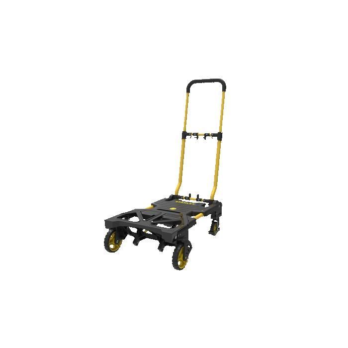 Folding trolley - STANLEY - Stanley 2-in-1 - 137 kg load capacity - Compact and lightweight - Steel