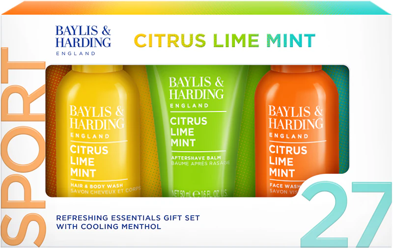 Baylis & Harding Herren-Geschenkset „Zitrus Limette & Minze“
