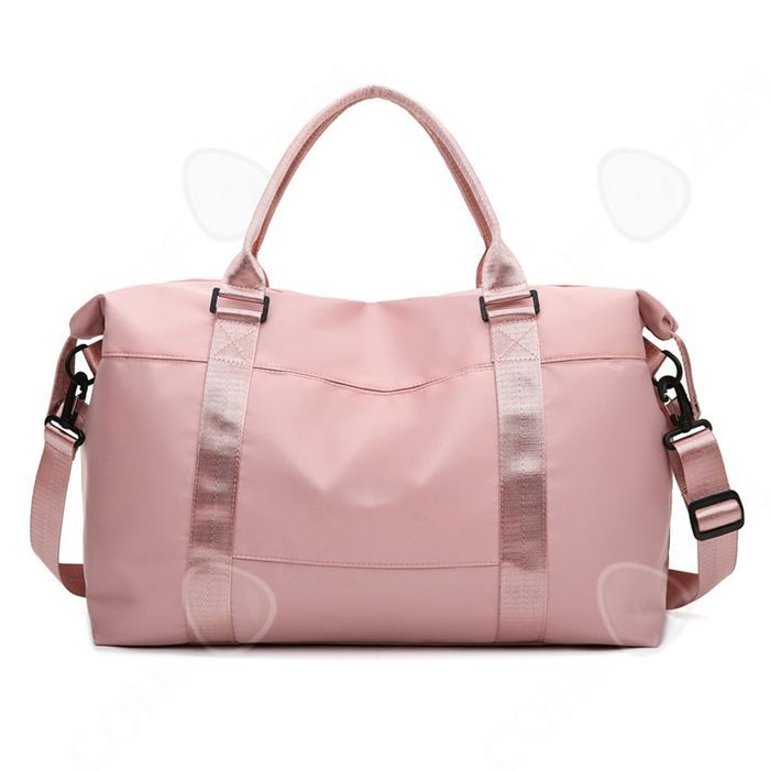 Bolsa deportiva C de 48 x 17 x 28 cm con separador integrado para artículos secos y mojados, tejido oxford, adecuada para muchas ocasiones.
