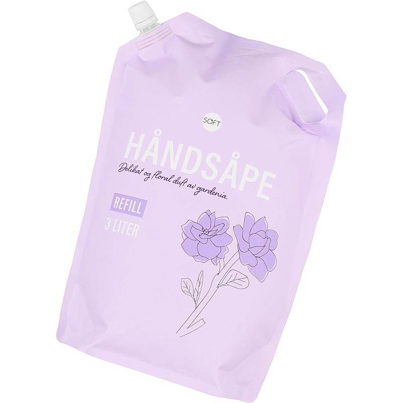 Mjuk handtvål 3 l refill Gardenia