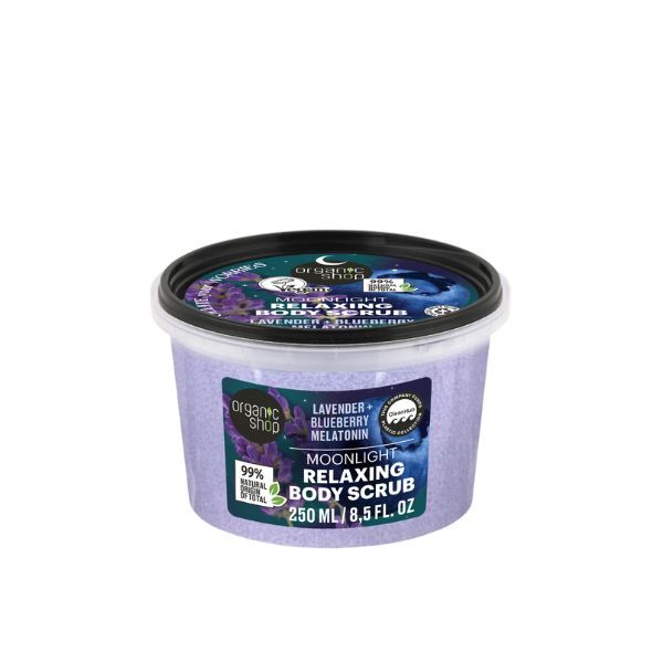 Organic Shop Sleeping Moonlight Relaxing Body Scrub 250ml