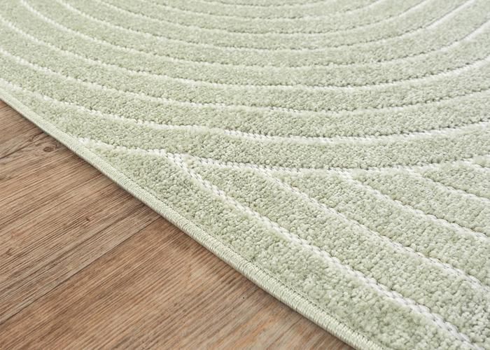Modern Living Room Rug - THE CARPET - Santo Plus - Green - 120 x 160 cm