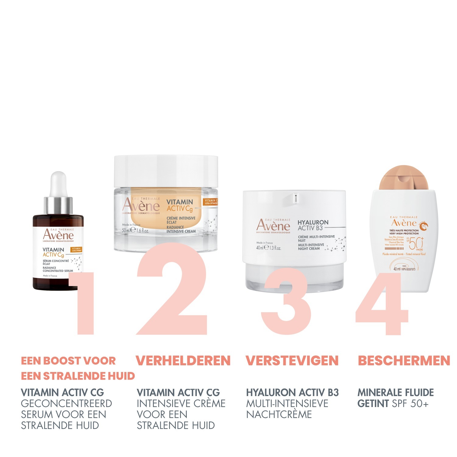 Avène Vitamin Activ CG Radiance Intensive krema za obraz - 50 ml