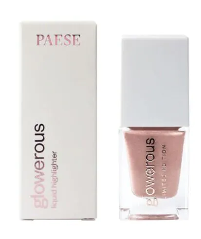 Paese Glowerous - Płynny rozświetlacz Sparkle Rose 16ml