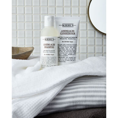 Kiehl's Amino Acid Pure Coconut Jojoba -hoitoaine kaikille hiustyypeille, 200ml