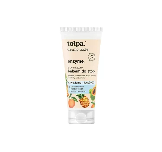 Tołpa Enzyme enzymatyczny balsam do stóp nawilżenie   świeżość 60ml