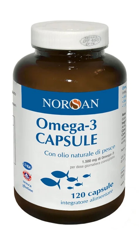 Norsan Omega 3 120 Kapseln glutenfrei