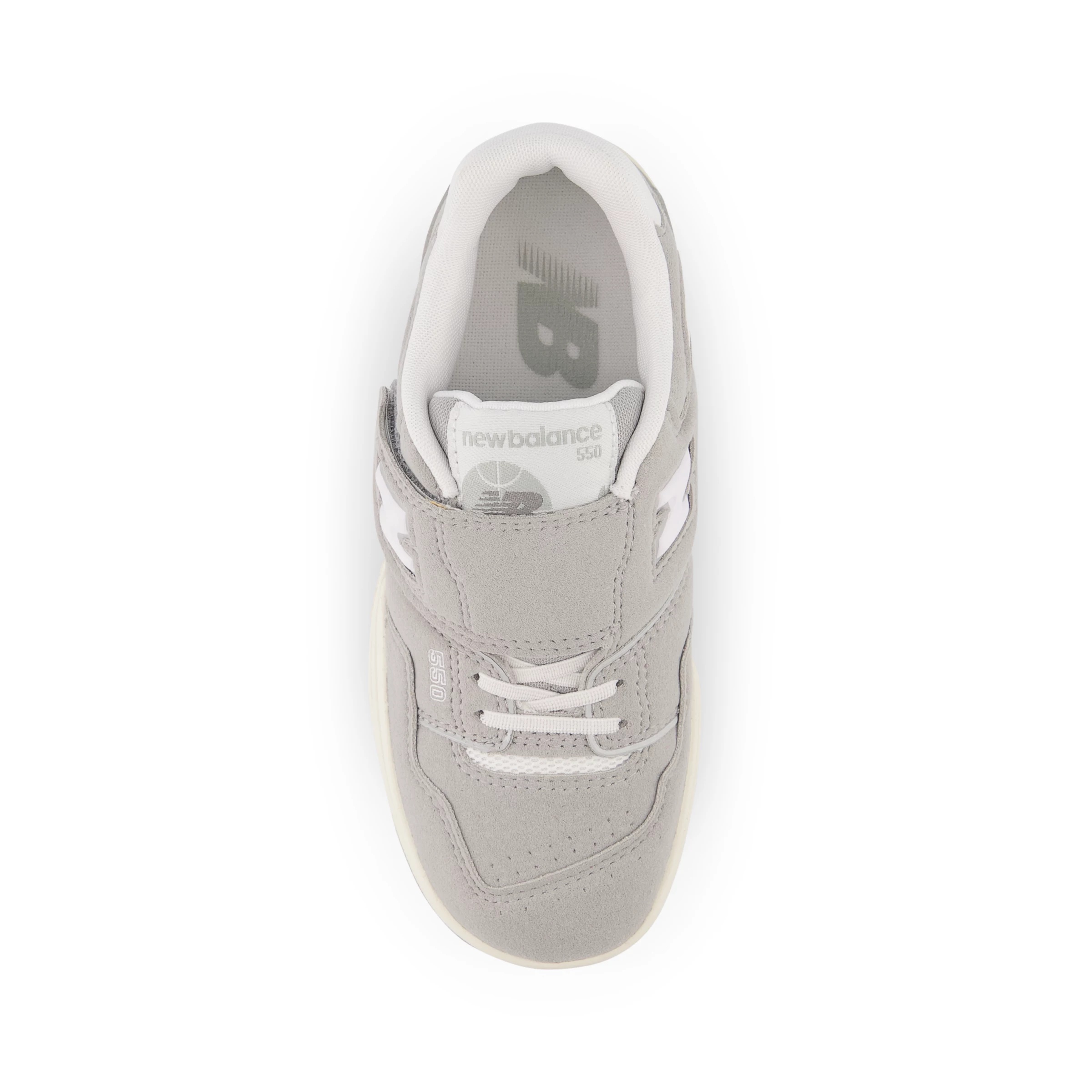 550 Bungee Lace with Top Strap Concrete con white