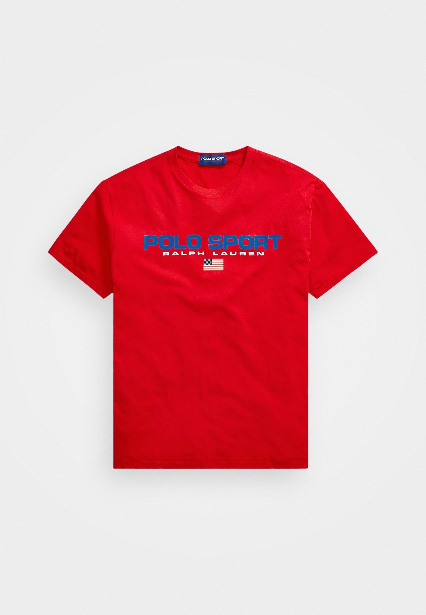 Polo Ralph Lauren T-shirt met print - rood
