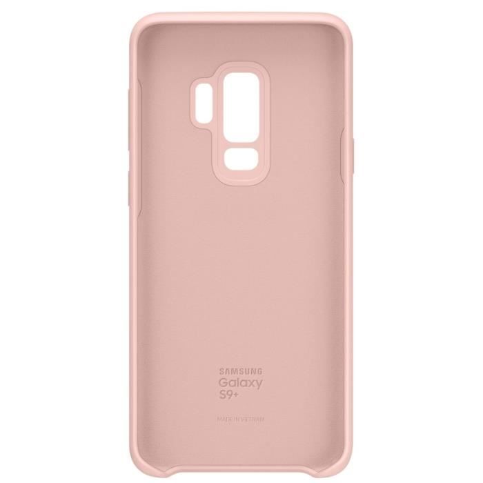 Samsung S9+ roze siliconen hoesje