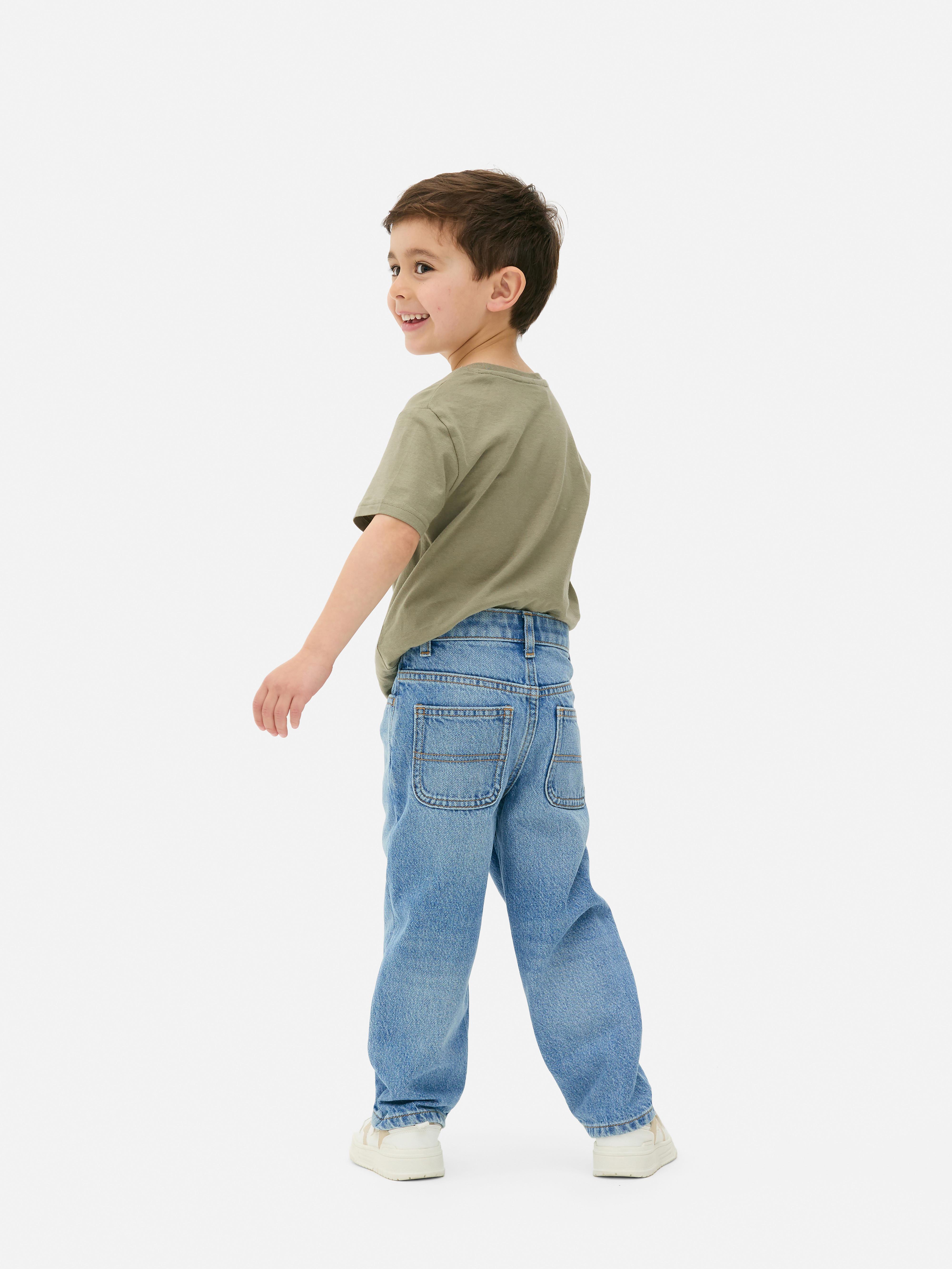 Blugi largi Păstrează-ți micuțul la modă cu acești blugi largi