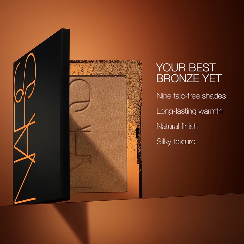 NARS Laguna Bronzing Powder bronzerveida un konturēšanas pūderis