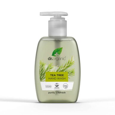Dr. Organic flytende såpe med økologisk tea tree-olje 250 ml