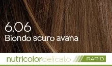 BIOKAP Biokap Nutricolor Delicato Rapid 6.06 tumeblond Havana juuksevärv