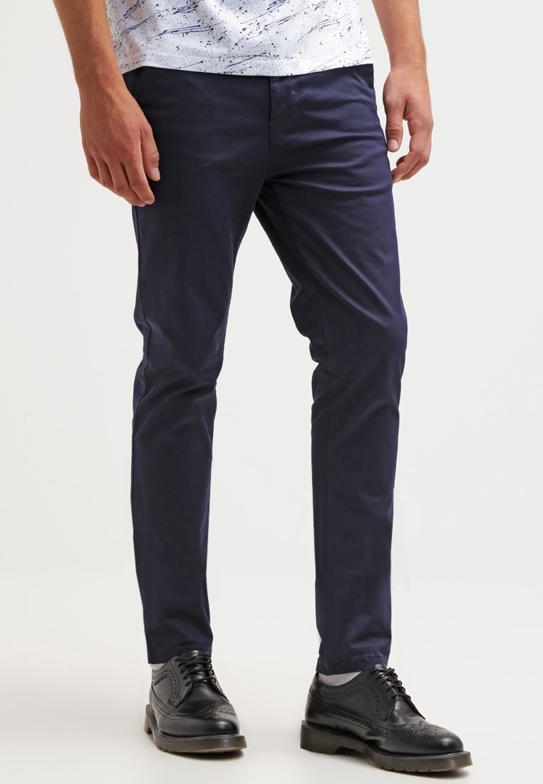Pantalon chino Topman - bleu foncé