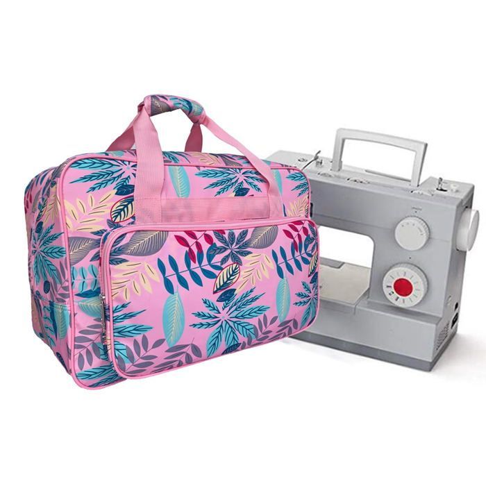 Sac de rangement pour machine à coudre, étui de transport pour machine à coudre, étui de rangement, rose