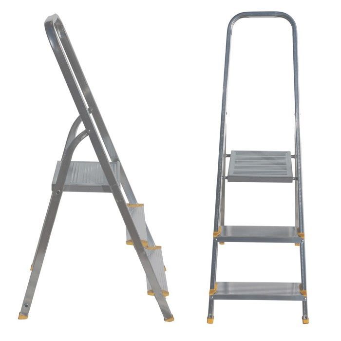 Escabeau en aluminium EUROSTYL 3 marches