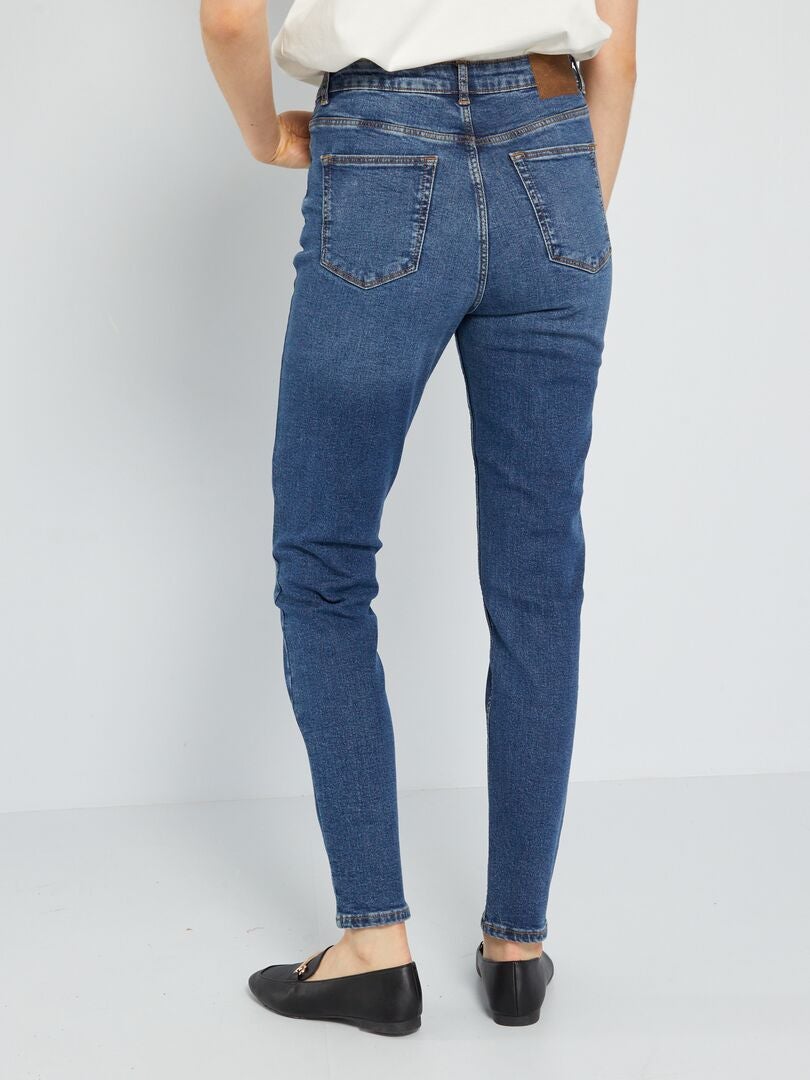 Calça jeans slim tamanho L34 - AZUL