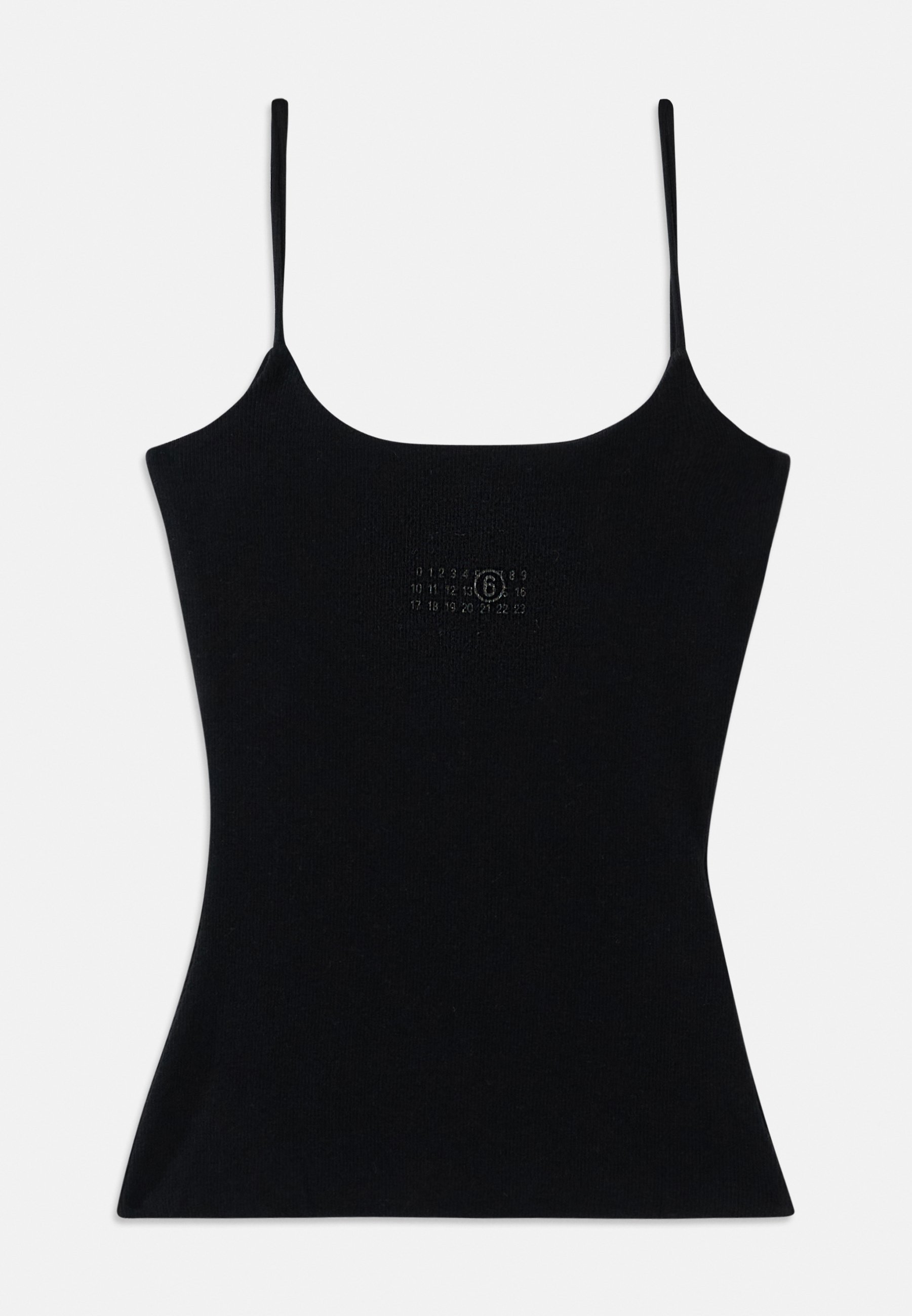 MM6 Maison Margiela TANK - Top - zwart