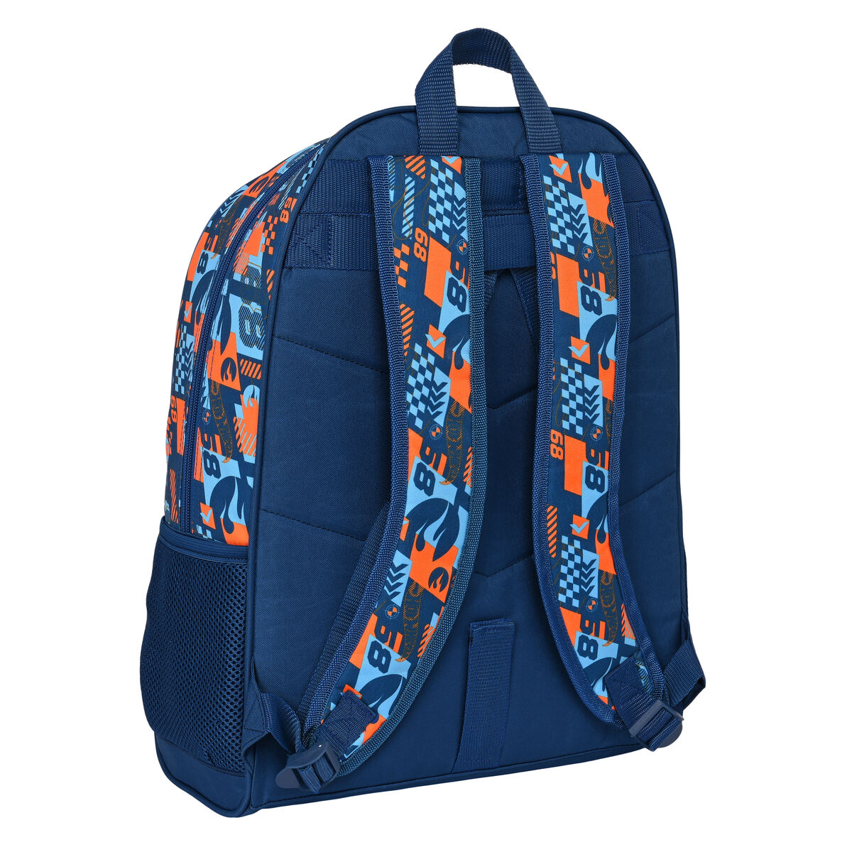 Mochila Escolar Hot Wheels Speed Club